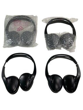 Cadillac Escalade Wireless Headphone Lot Dual Channel Black Replacement Part